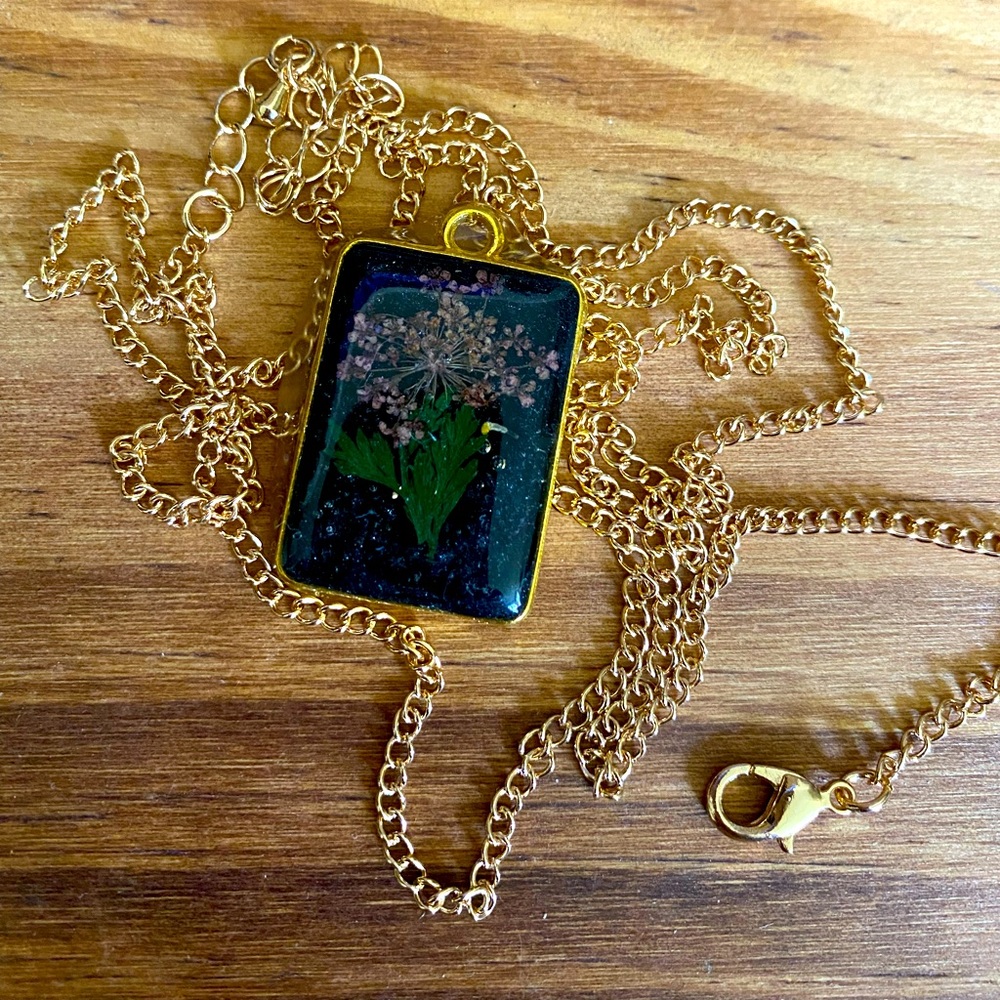 Handmade resin jewelry